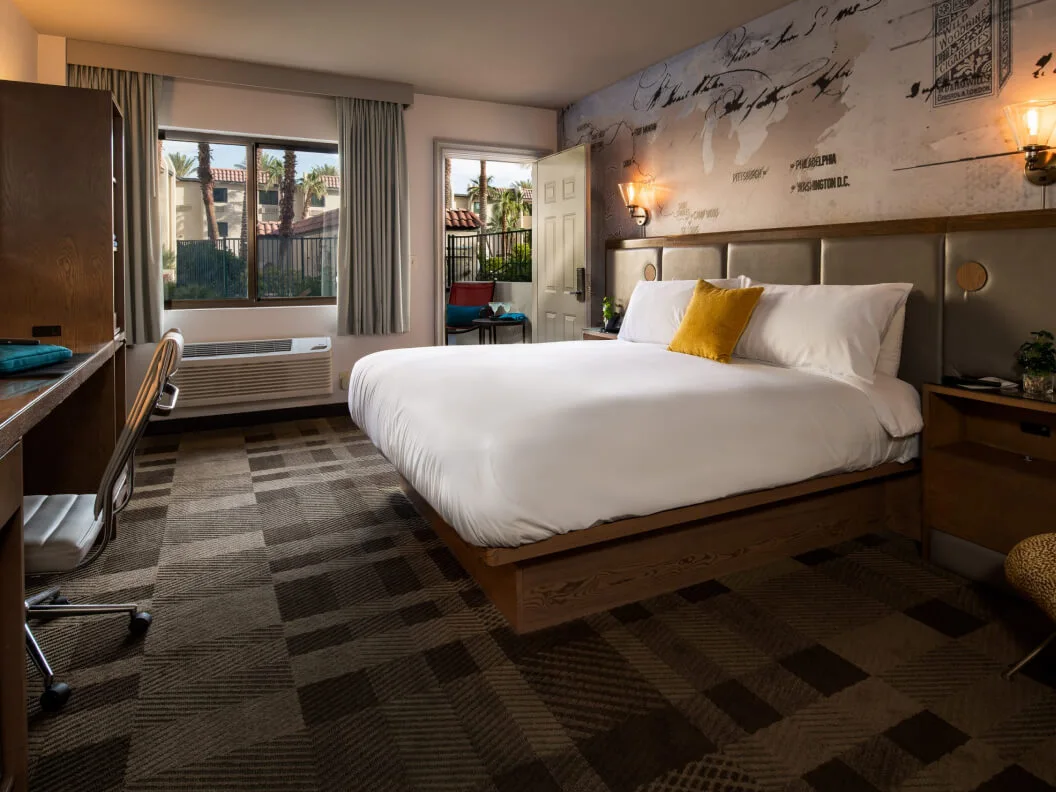 Spacious Patio Rooms