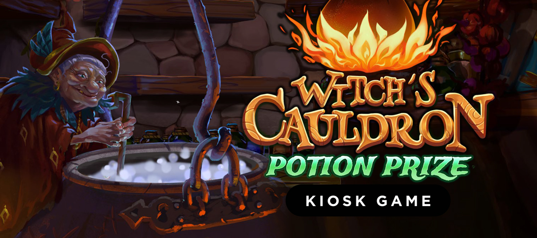 Witch's Cauldron Potion Prize Kiosk Game